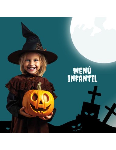 Fiesta de Halloween - Menú Infantil