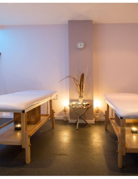 Spa y Masaje en Pareja 55 minutos lunes a domingo