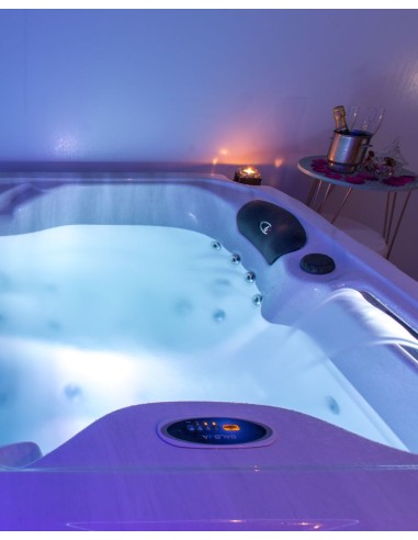 Masaje parcial en pareja con hidromasaje privado