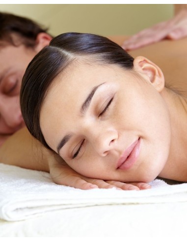 Masaje en pareja aceite de cacao lunes a domingo