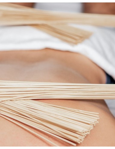 Spa y masaje con cañas de bambú de lunes a viernes