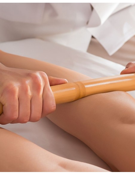 Spa y masaje con cañas de bambú de lunes a viernes