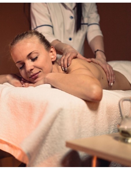 Masaje relax con Velas y Aceite Aromático